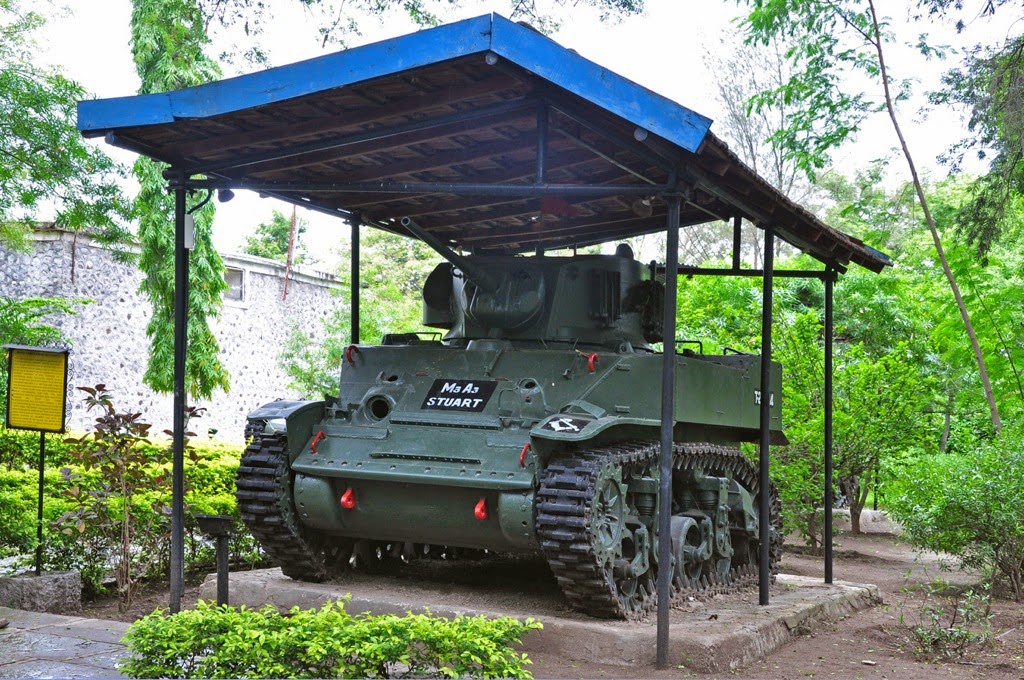 Musée des chars de cavalerie, Ahmednagar,Inde Ahmednagar-Cavalry-Tank-Museu
