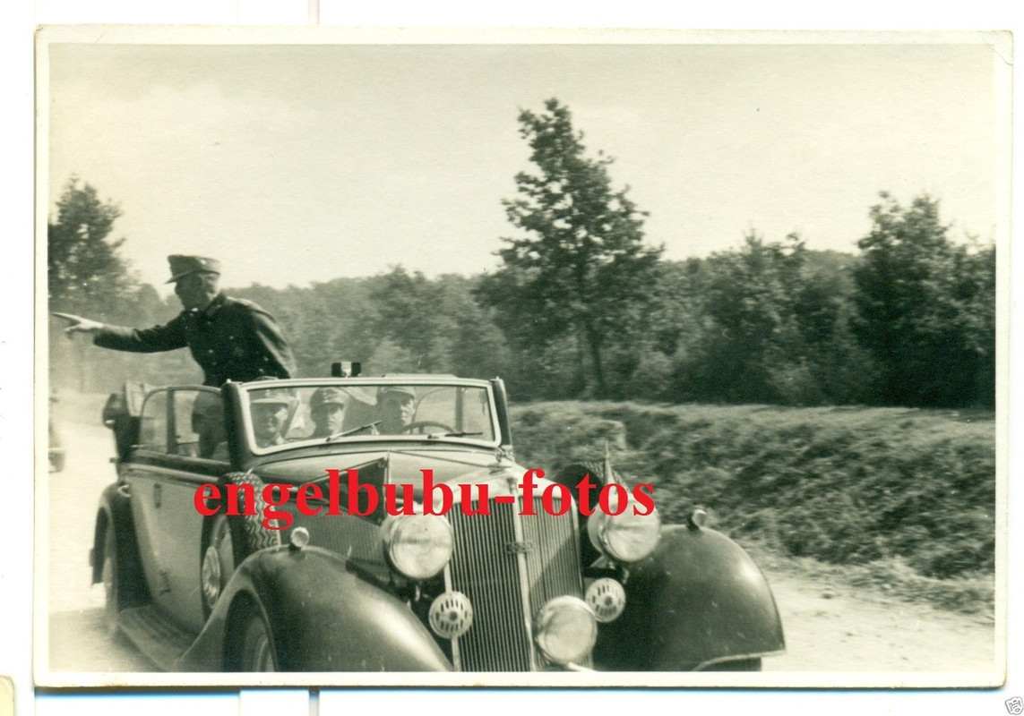 FOTO - FAHRZEUG - KÜBELWAGEN - GENERALSWAGEN - G
