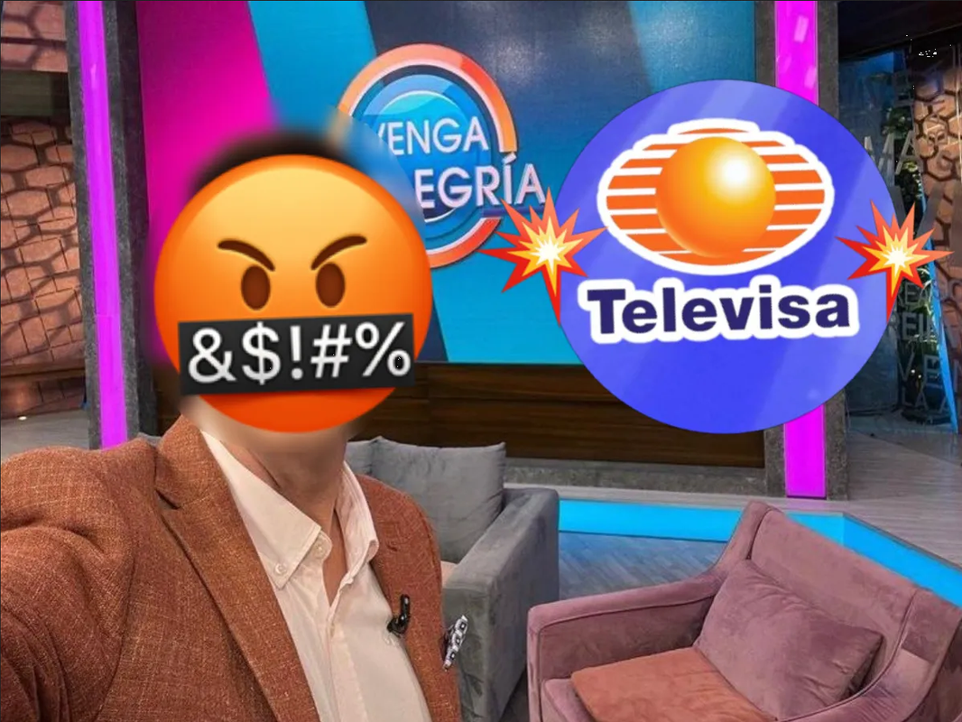 Famoso conductor de VLA despotrica contra Televisa: