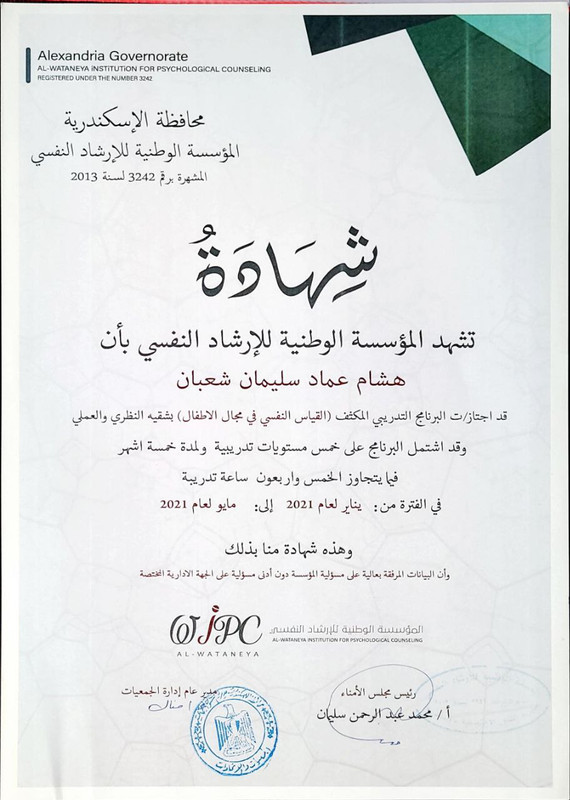 Certificate 19