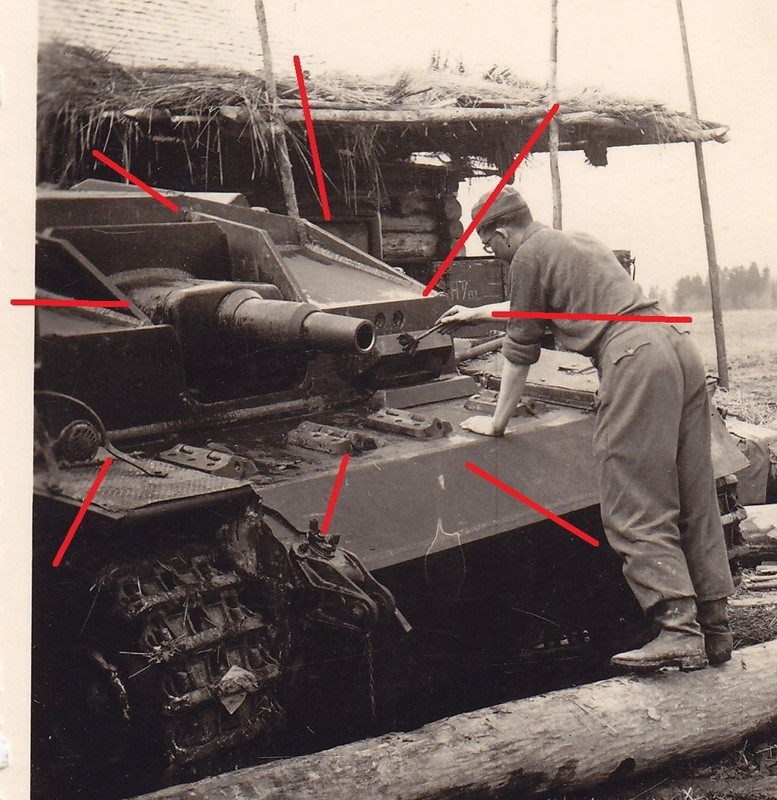 Sturmgeschütz-Abt. 189 STUG III wird neu lackier