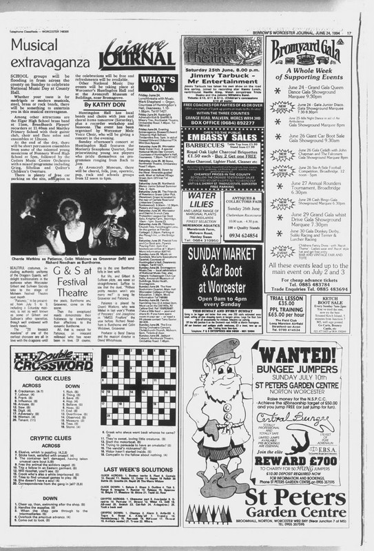 Berrow s Worcester Journal 1994 06 24 17