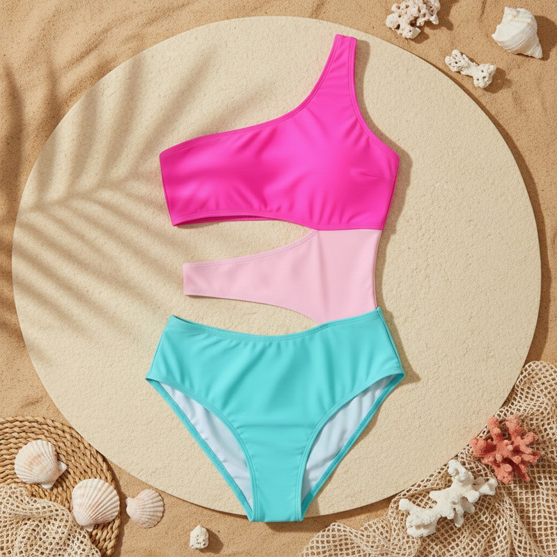 One-piece Ice Cream Swimsuit
