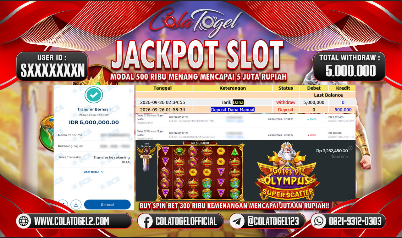 JACKPOT SLOT GACORR !!!