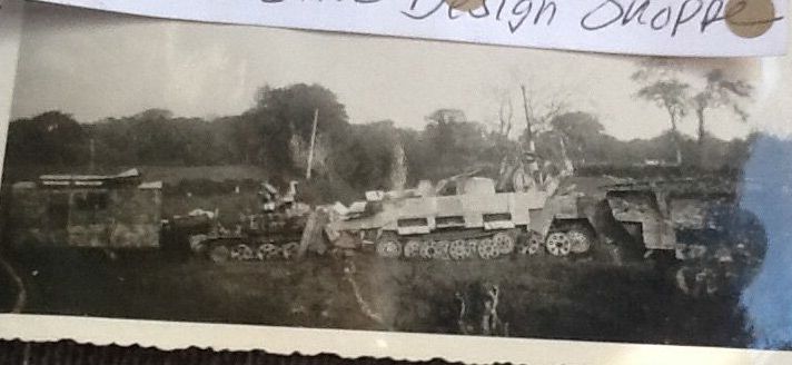 AFV line-up GERMANY WWII PHOTO (2)