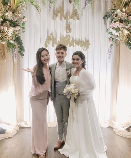 Natasha Wilona bersama Audi dan Anthony