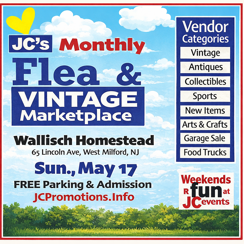 JC's "Monthly" Flea & Vintage Marketplace @ JC's Market