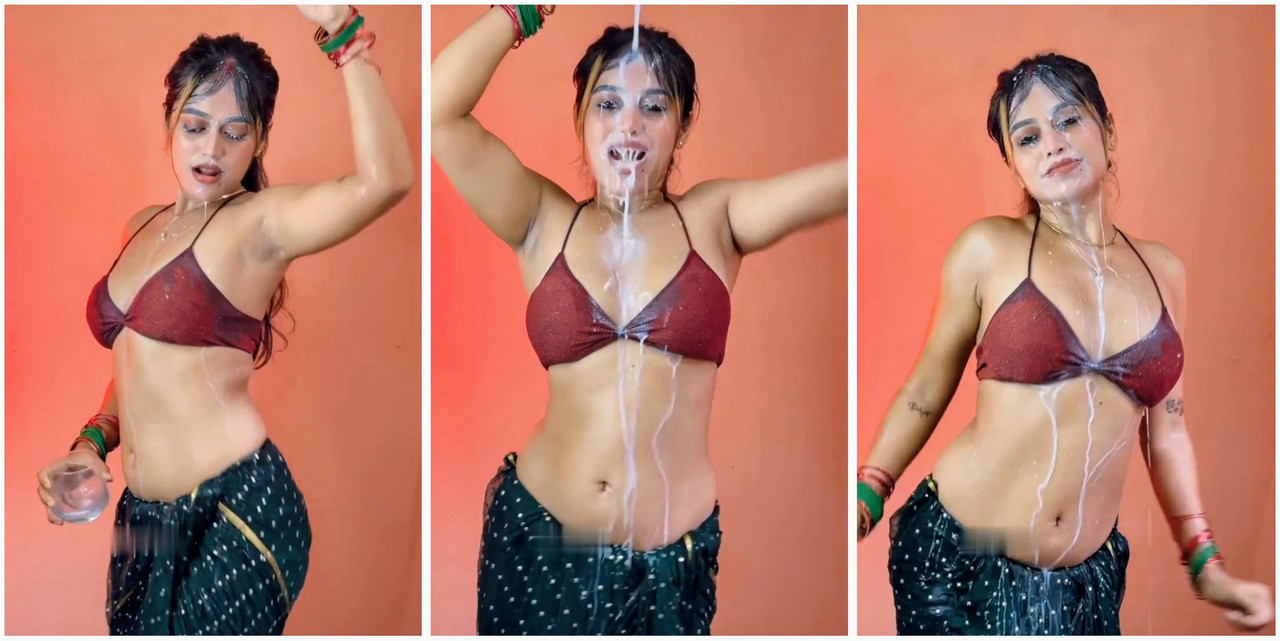 Hot desi model milk bath teasing exclusive