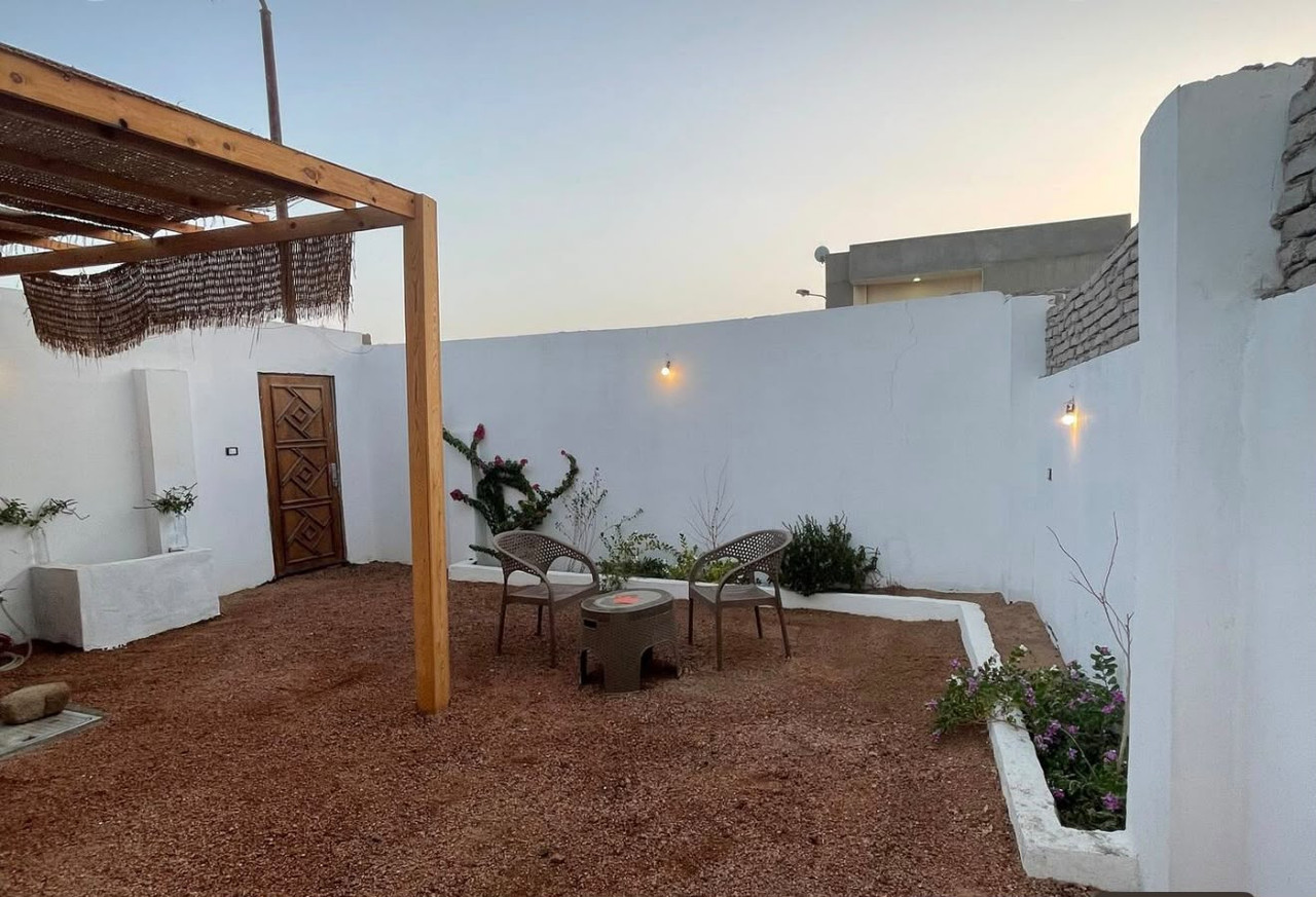 Outdoor seating area