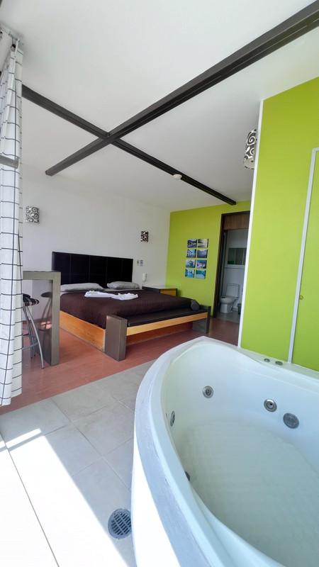 Habitación con jacuzzi privado