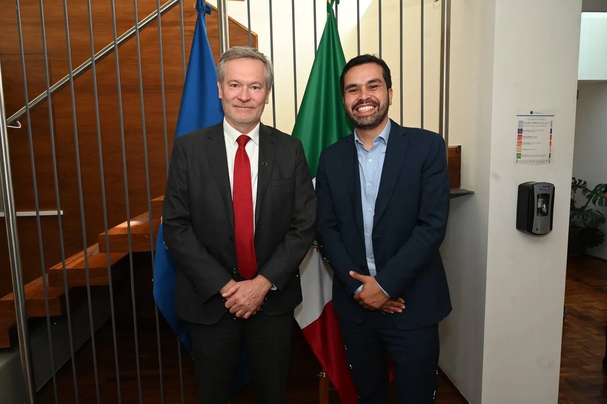 Unión Europea se reúne con Álvarez Máynez: ‘tuvimos un diálogo muy interesante’, señalan