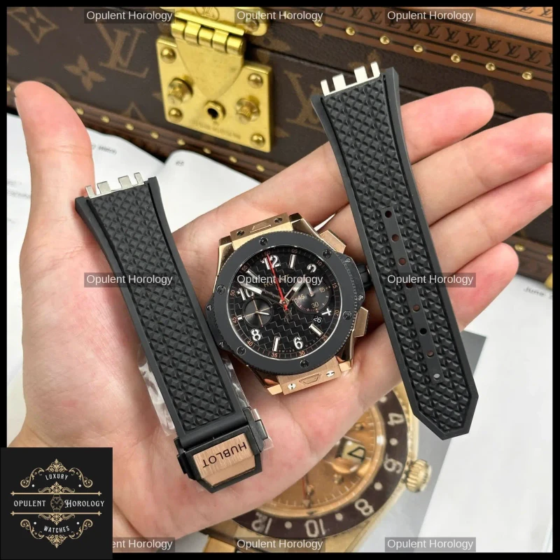 Hublot Big Bang 20th Anniversary King Gold Ceramic Automatic Chronograph Watch 43mm