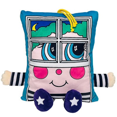 Pillow People Window Rattler Nostalgic Plush