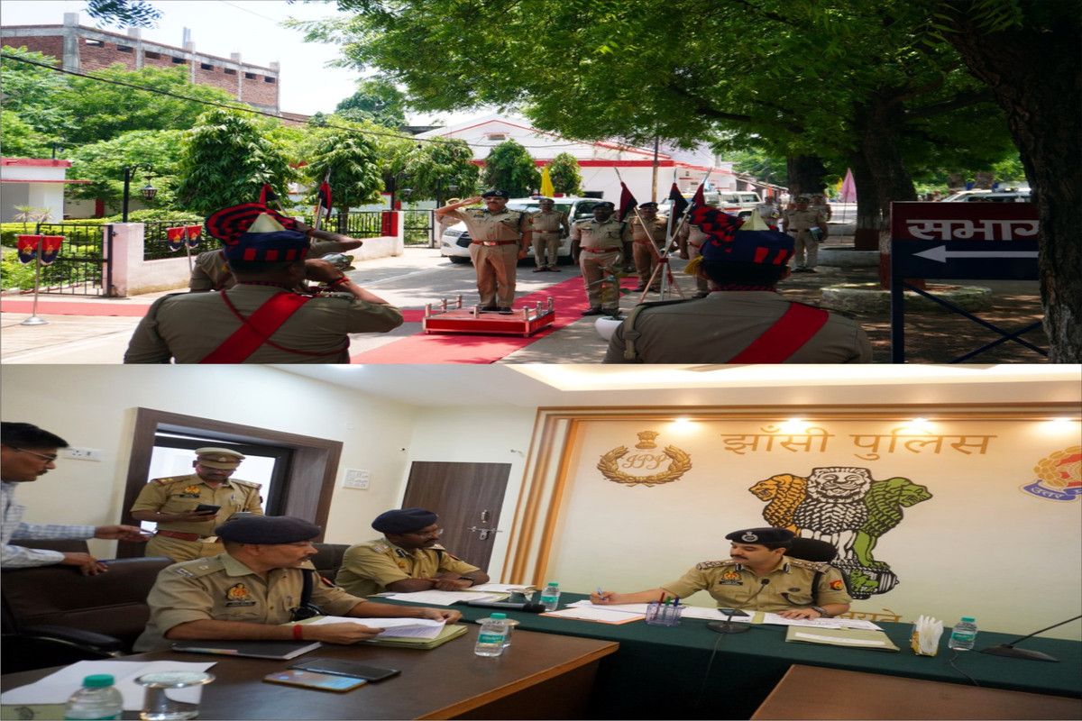  डीआईजी झाँसी द्वारा आगामी पुलिस भर्ती लिखित परीक्षा को निष्पक्ष, पारदर्शी, सुचितापूर्ण, सकुशल सम्पन्न हेतु तैयारियों की समीक्षा कर दिए निर्देश