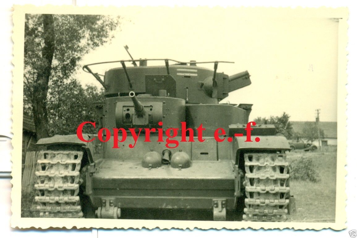 POLEN (29.6.41) - PANZER - Russ.52to.T-35 - 2