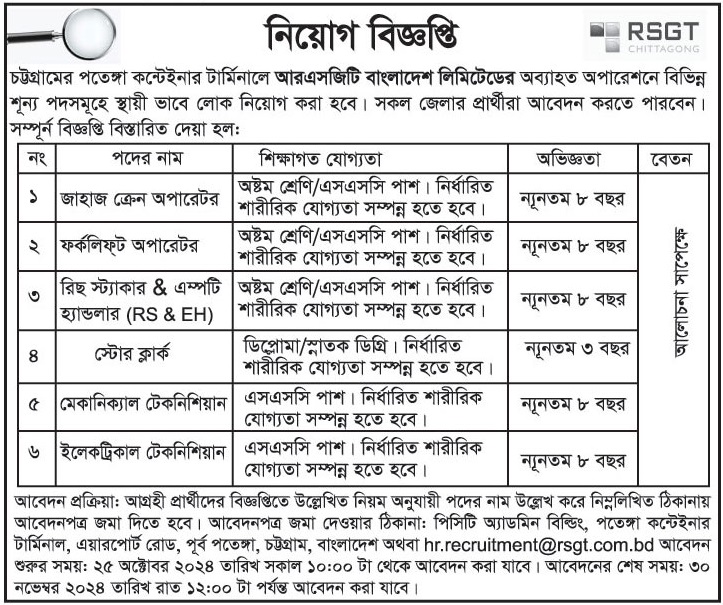 RSGT-Bangladesh-Limited-Job-Circular-2024