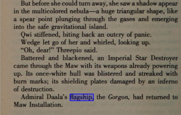 A Star Destroyer could survive supernovas (1)