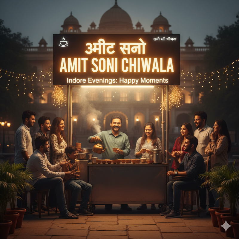 Amit Soni Chaiwala की स्पेशल चाय की कटिंग