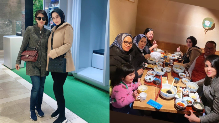Momen liburan keluarga Jennifer Dunn dan Fasial Haris ke Jepang