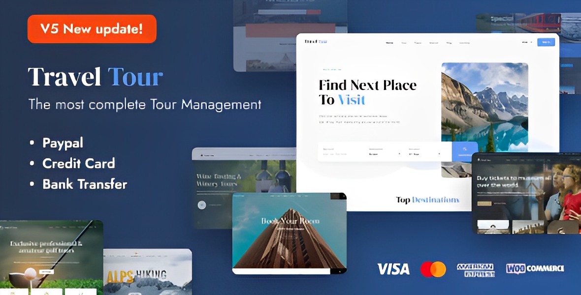 Travel Tour – Tour Booking, Travel Booking Theme Wp