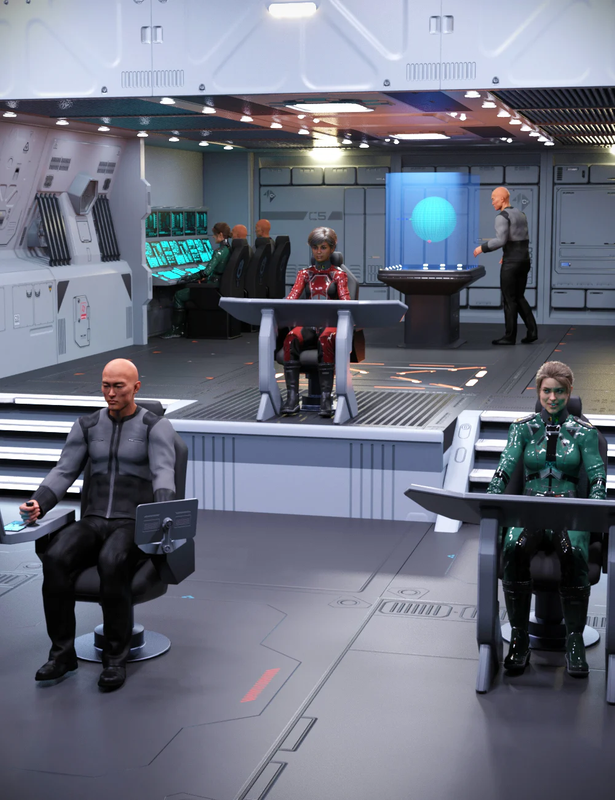 Modular SciFi Interiors Kit Modular SciFi Interiors Kit