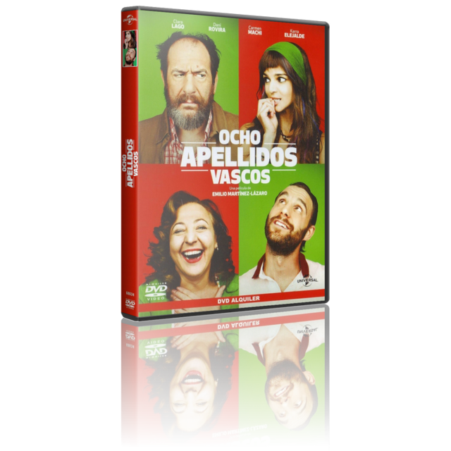 Portada - Ocho Apellidos Vascos [DVD9 Full] [Pal] [Castellano] [Sub:Varios] [Comedia] [2014]
