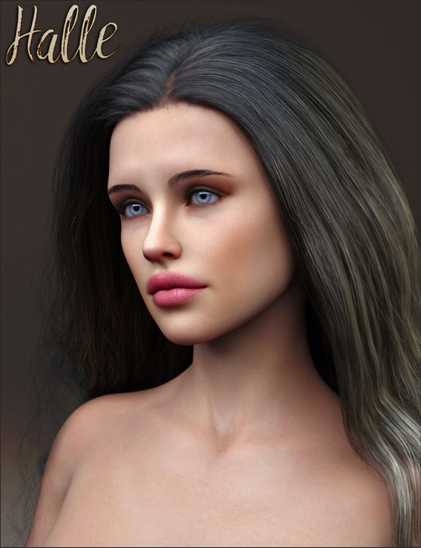 TDT-Halle for Genesis 8.1 Female