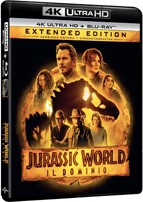 Jurassic World - Il Dominio (2022) 2 in1 Full Blu Ray UHD 4K ITA ENG DTS HD MA