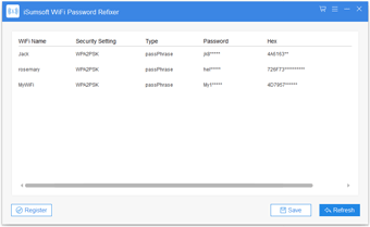 iSumsoft WiFi Password Refixer 3.1.1.0