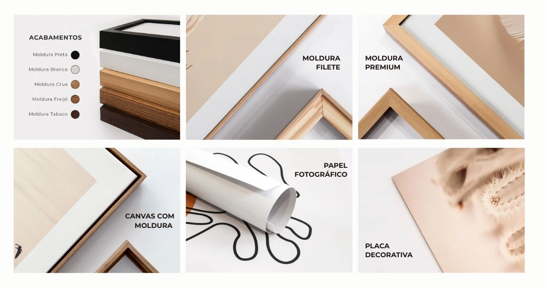 Molduras e Acabamentos do Lura Decor