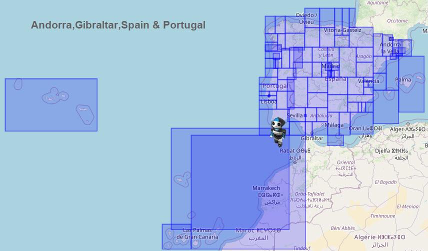 Garmin City Navigator ( Andorra, Gibraltar, Espanha e Portugal ) 2025.10 FID 12306 Andorra-Gibraltar-Spain-Portugal