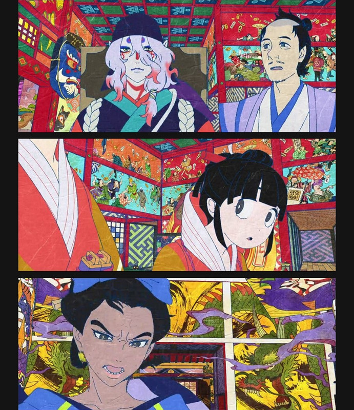 Screenshot of Mononoke the Movie: Chapter II - The Ashes of Rage  [ORG Hindi] (2025) &bull; Hindi, English, Japanese on MovieLinkBD