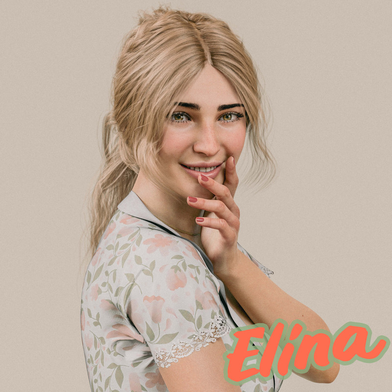 Elina Character Morph for Genesis 8 Female