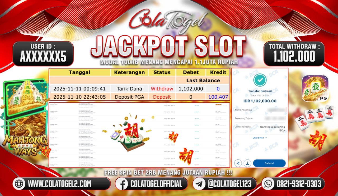 JACKPOT SLOT GACOR!!