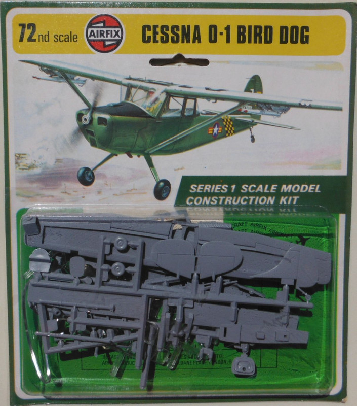 Airfix 72 Cessna O-1E F Bird Dog (01058-2) Blister