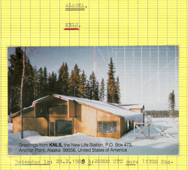 QSL KNLS (Alaska) QSL-KNLS-1989