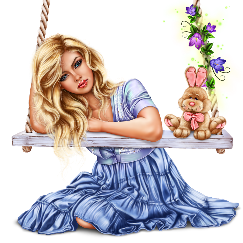 spring fairy and bunny 81