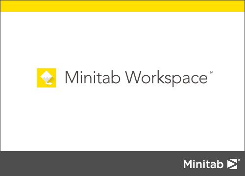 MiniTAB Workspace 1.4.3