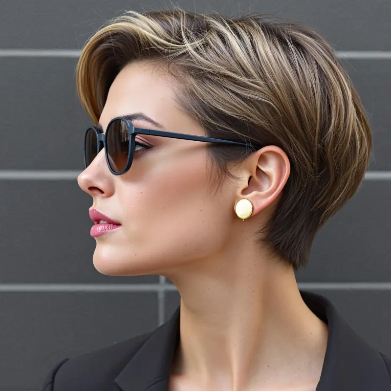 A Fresh Spin on Classic Glamour - old money blonde short hair