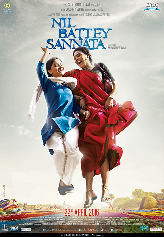 Nil Battey Sannata (2016) Hindi WEB-DL - 480P | 720P - x264 - 250MB | 700MB - Download & Watch Online  Movie Poster - mlsbd