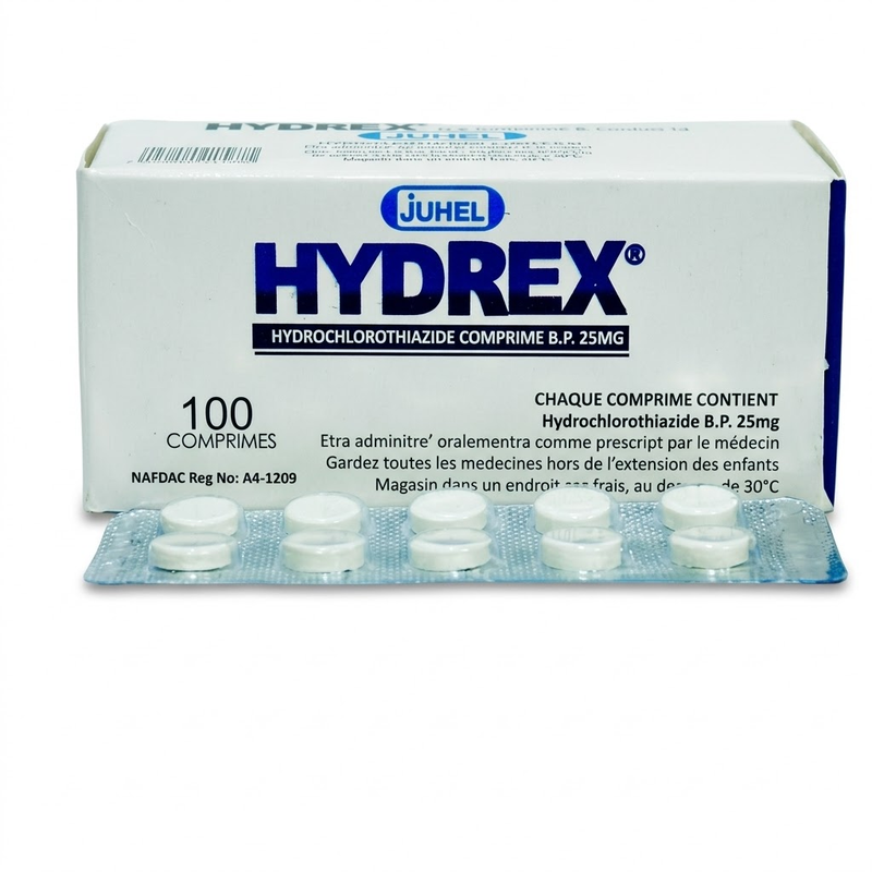 Hydrex 25mg – 1 pack (10 x 10 blister strips) – DAAMC