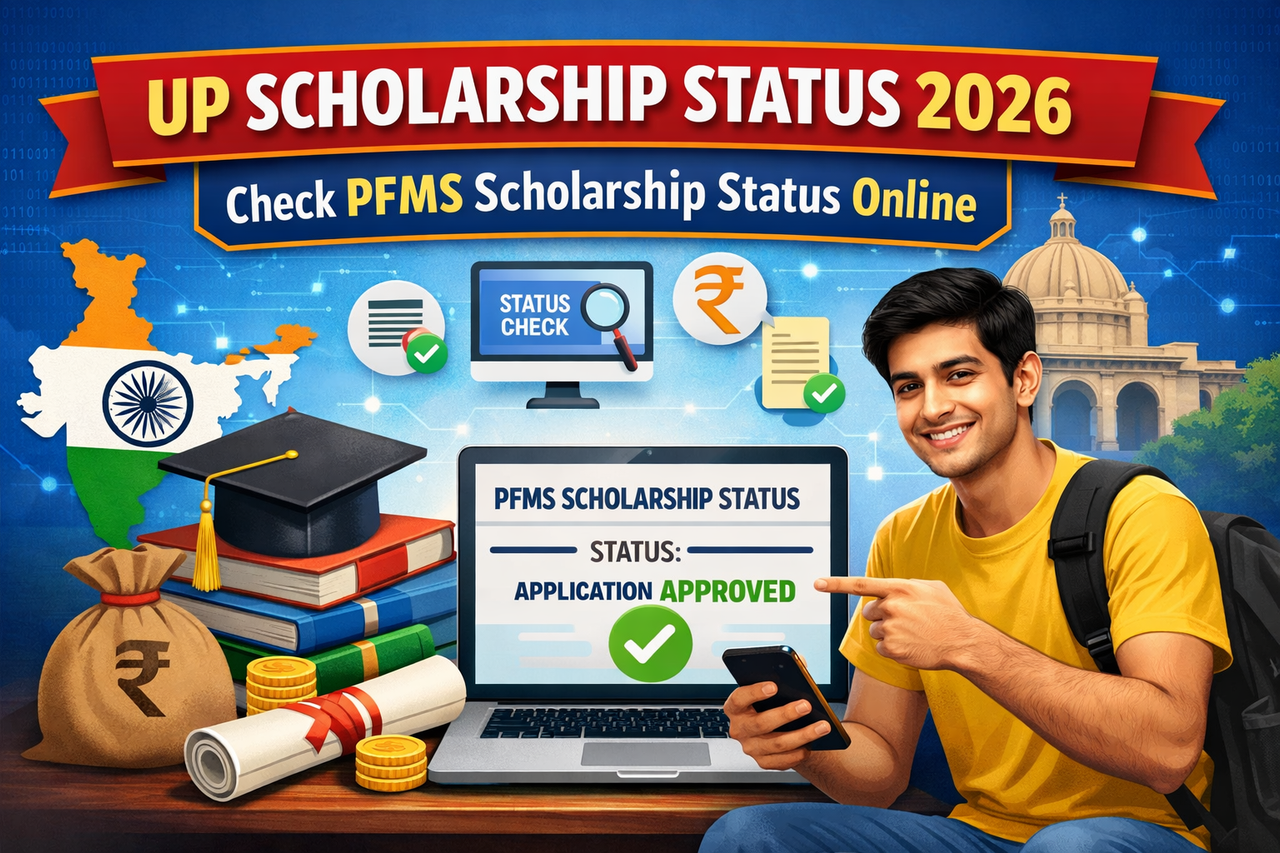 UP Scholarship Status 2026 PFMS payment tracking