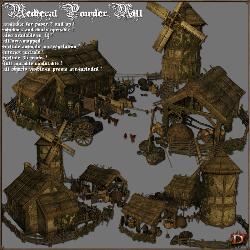 Medieval Powder Mill