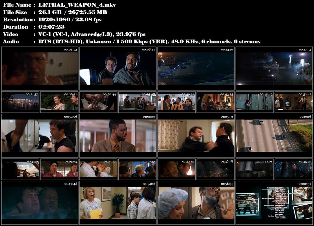 Re: Smrtonosná zbraň 4 / Lethal Weapon 4 (1998)