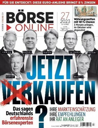 Cover: Börse Online Magazin No 27 vom 06  Juli 2023