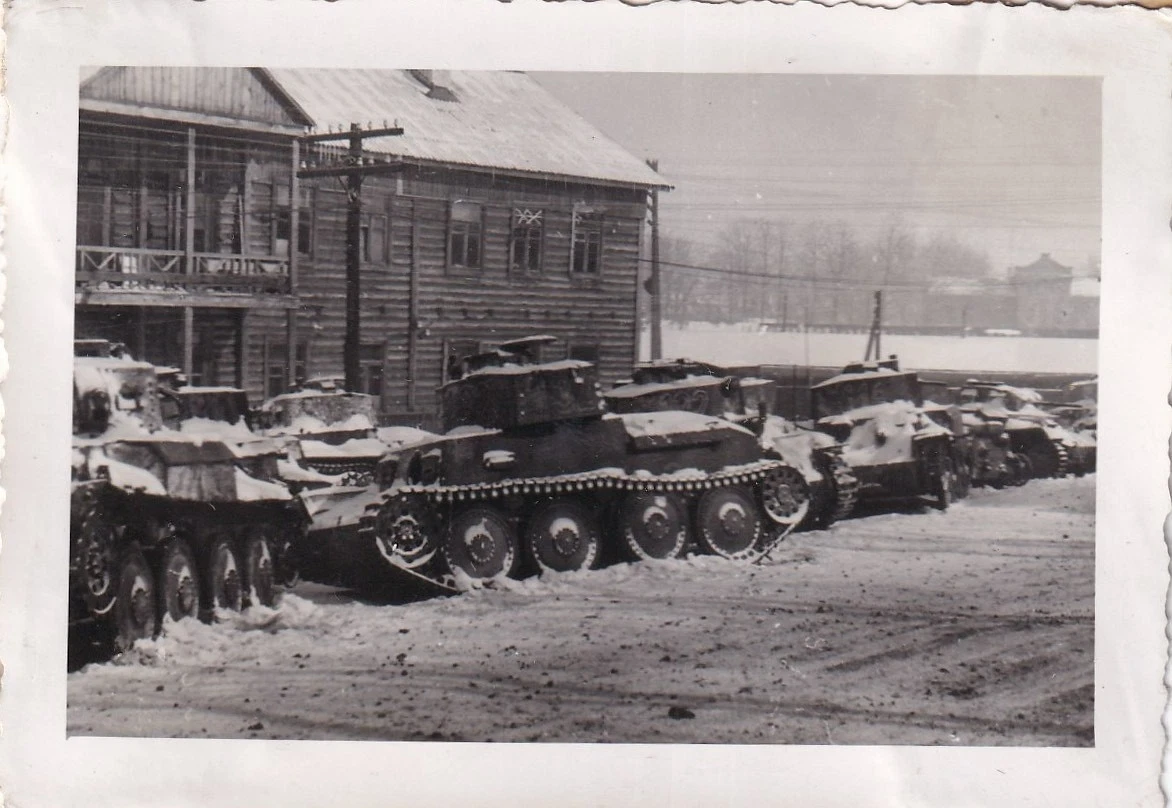 Foto Russland Deutsche Panzer 2 WK