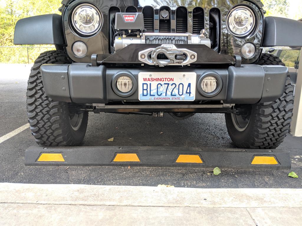 can you put a winch on a stock jk bumper? | Jeep Wrangler Forum