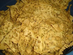 Peyek tumpi khas Semarang
