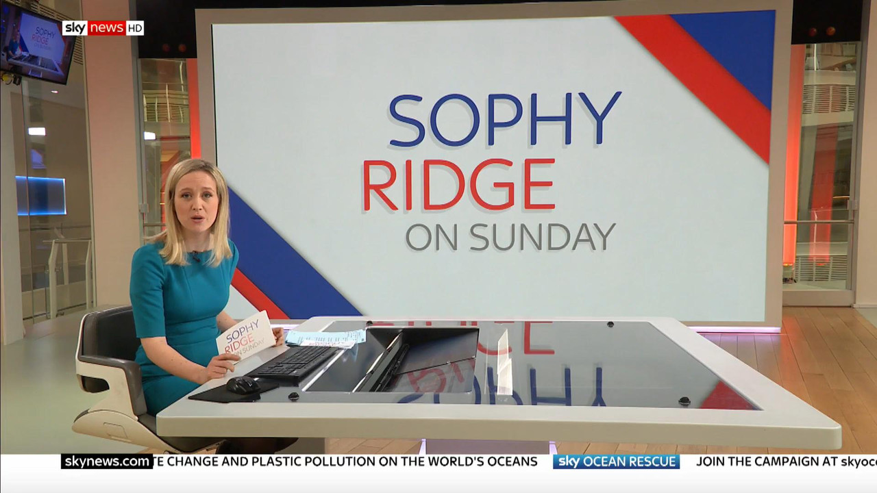 24 March - 09.00.00 - Sophy Ridge On Sunday. A new kind of polit