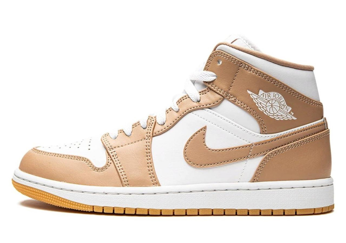 Nike Air Jordan 1 Mid "Tan Gum"